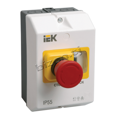 Защитная оболочка с кнопкой "Стоп" IP54, IEK