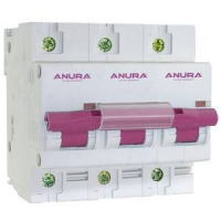 Автоматический выключатель трёхполюсный ANURA 3P