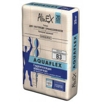 Гидроизоляционная смесь Аквафлекс ALINEX, 25кг.