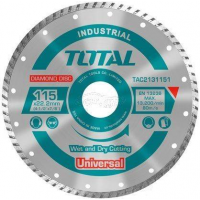 Алмазный диск универсальный Total TAC2131151, 115х22.2мм
