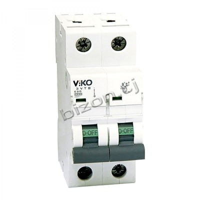 Автоматический выключатель двухполюсный VIKO, 2P