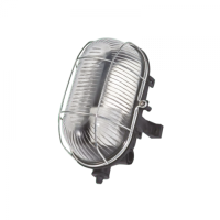 Герметичный овальный плафон KLAUS KE10107, 60Вт