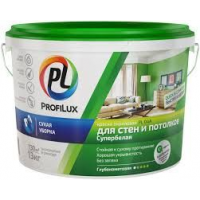 Акриловая краска для стен и потолков  PROFILUX, PL-04A 3кг