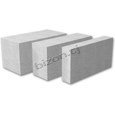 Газобетонные блоки (газоблоки), 5x30х60см, 1куб (шт. 4,23 TJS)