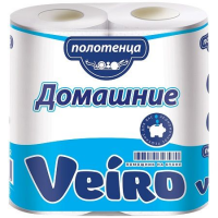 Бумажные полотенца в рулонах с центральной вытяжкой Veiro