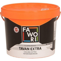 Внутренняя потолочная краска FAWORI EXTRA CEILING INTERIOR PAINT WHITE, 10кг