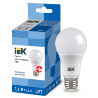 Лампа LED A60 шар прозр. 11Вт 230В 3000К E27 серия 360° IEK360° IEK