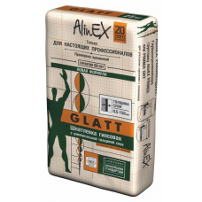 Шпатлевка гипсовая “Alinex” GLATT, 25кг.