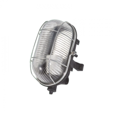 Герметичный овальный плафон KLAUS KE10106, 60Вт