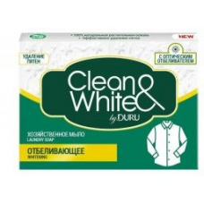 Хозяйственное мыло Duru Clean & White, 125гр