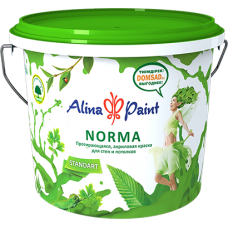 Краска акриловая ALINA PAINT Norma, 25 кг.