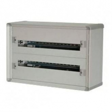 Шкаф металлический Legrand XL3 160 накладной на 48 (2х24) модулей с шиной без двери, 020002