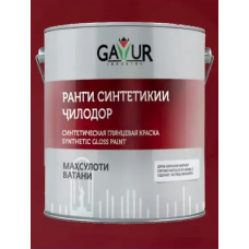 Синтетическая глянцевая краска GAYUR 3л, серый