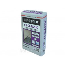 Premix C2 Uniflex Клей для керамогранита, камня и крупноформатной плитки, 25кг
