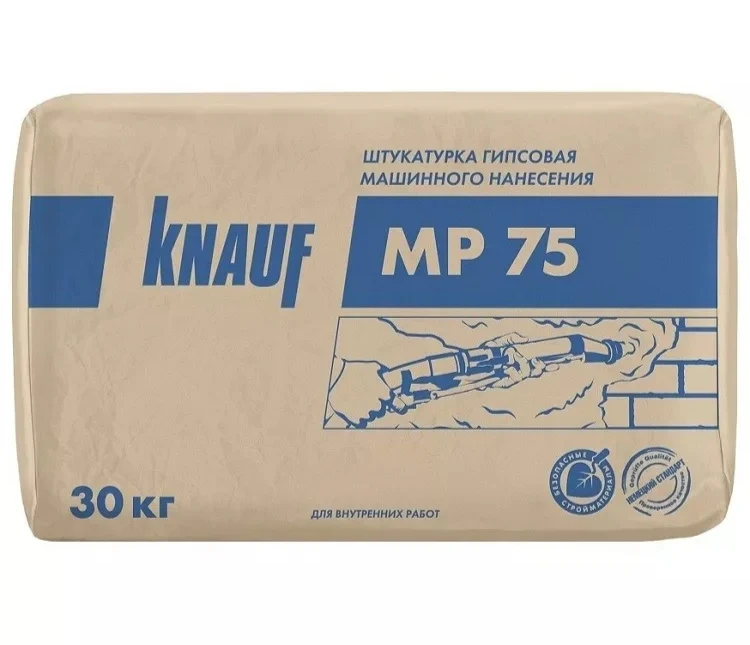  Штукатурка гипсовая KNAUF МП-75 Штукатурка гипсовая 30 кг