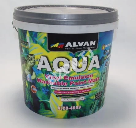 Водоэмульсионная моющаяся краска Alvan Aqua, 22.5кг