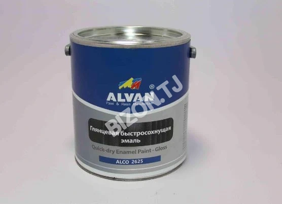 Алкидная коричневая краска Alvan Prince 138, 3.5л