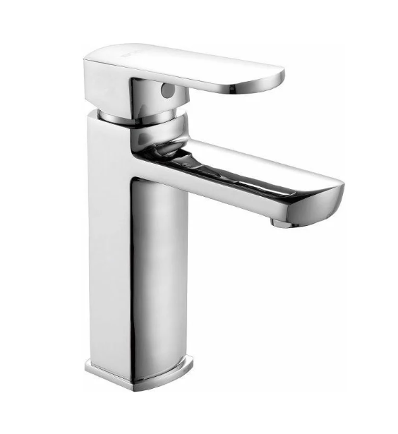 Смеситель для умывальника BOOU B8215-1J с коротким гусаком