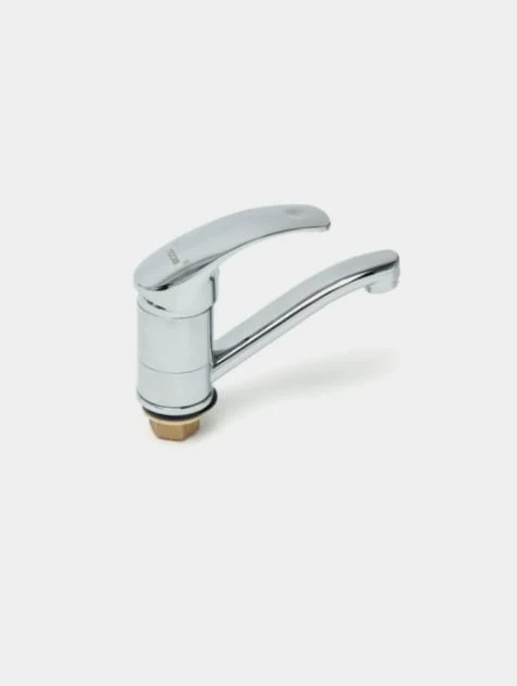 Смеситель для умывальника BOOU B8215-1J с коротким гусаком