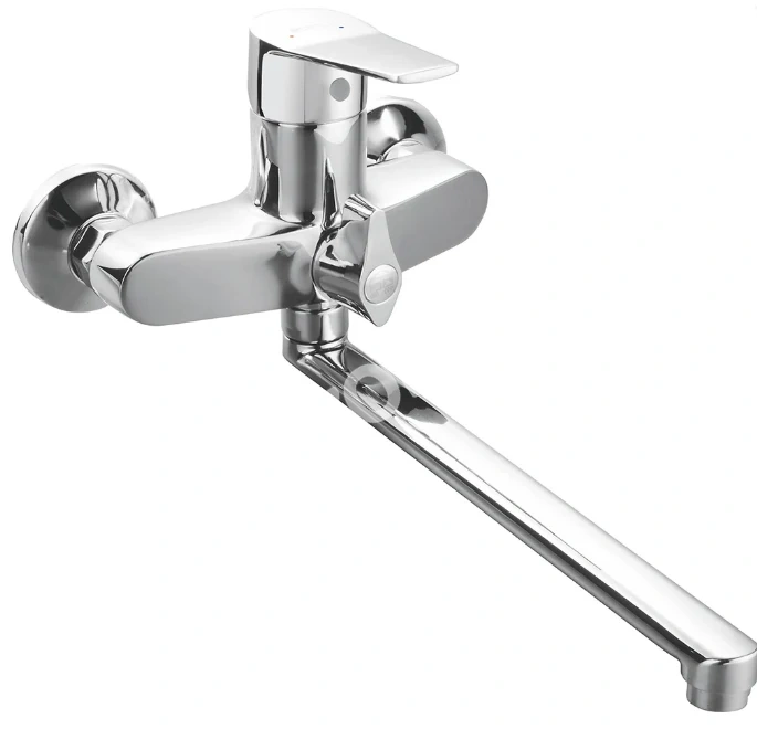 Смеситель для ванны BOOU B8246-18F с длинным гусаком