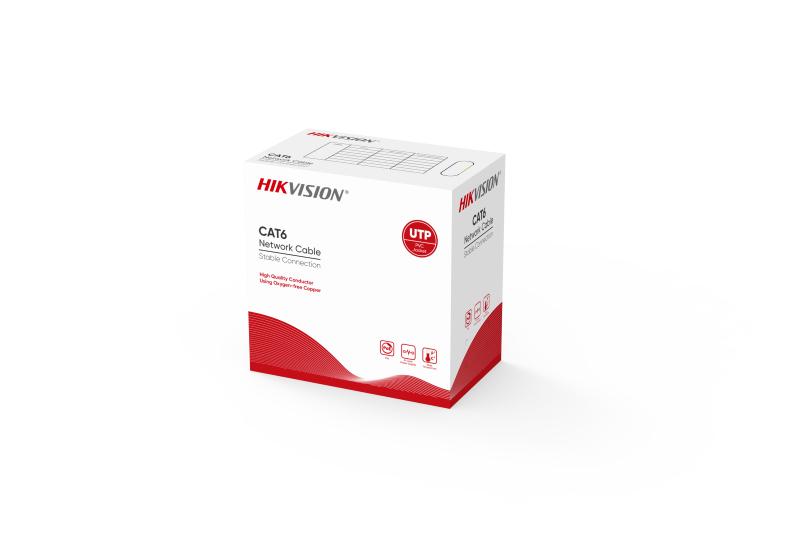 Сетевой кабель Hikvision CAT6 UTP DS-1LN6UTC0