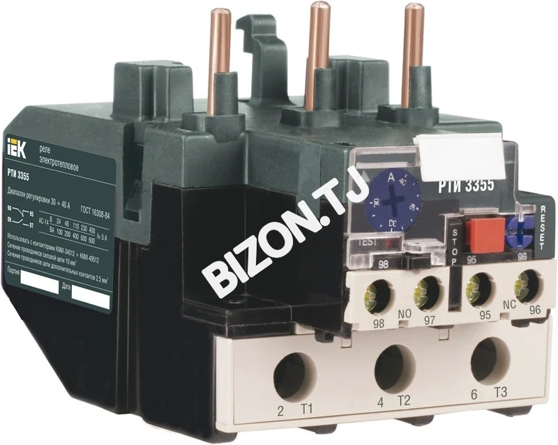 Реле РТИ-3357 электротепловое 37-50А IEK