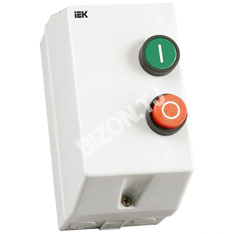Контактор КМИ11860 18А в оболочке Ue220В/АС3 IP54, IEK
