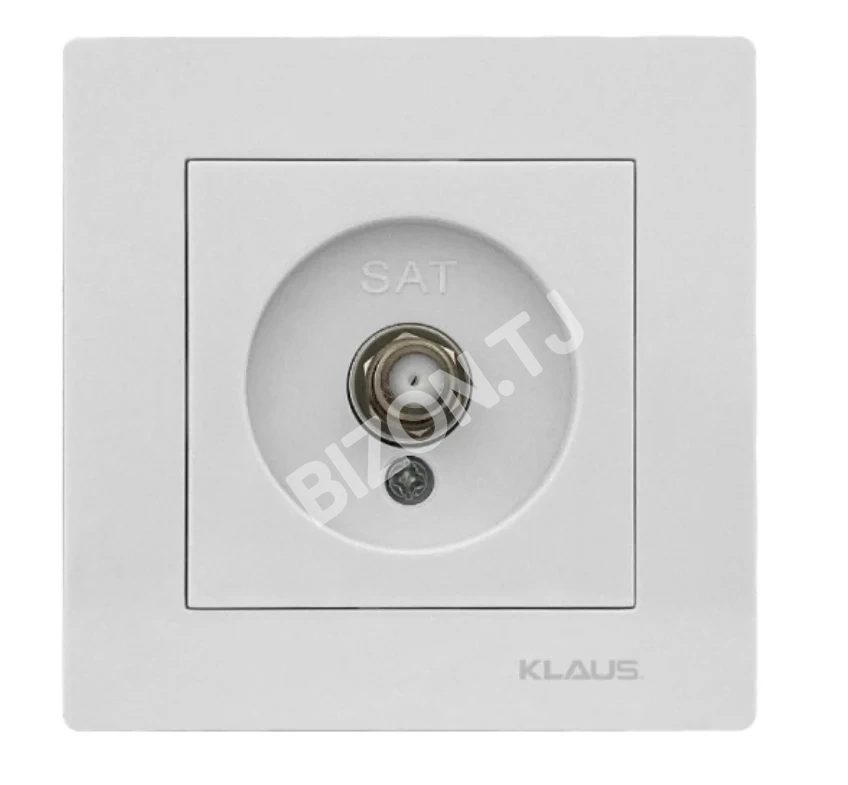Тв розетка для спутниковых антенн KLAUS KE01121