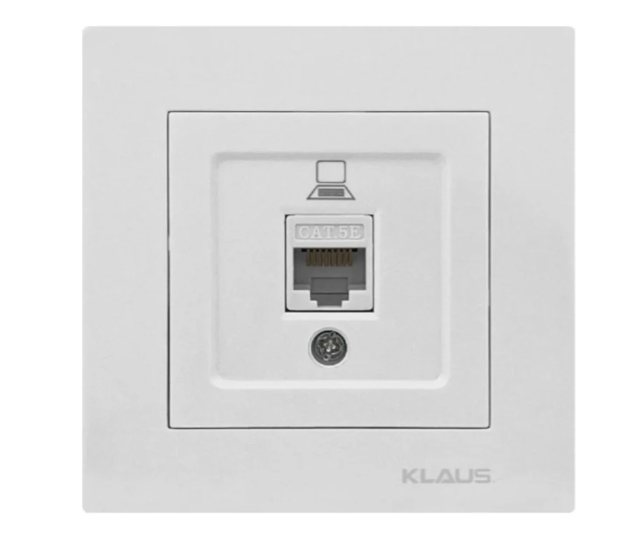 Компьютерная розетка KLAUS KE01112