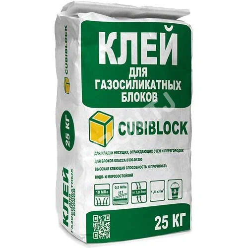 Клей для газоблока и пеноблока, 25кг