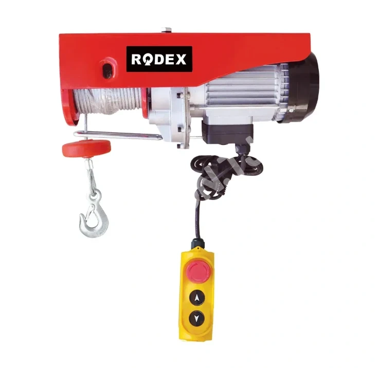 Электрический подъемный кран (тельфер) RDX450А, 1000Вт