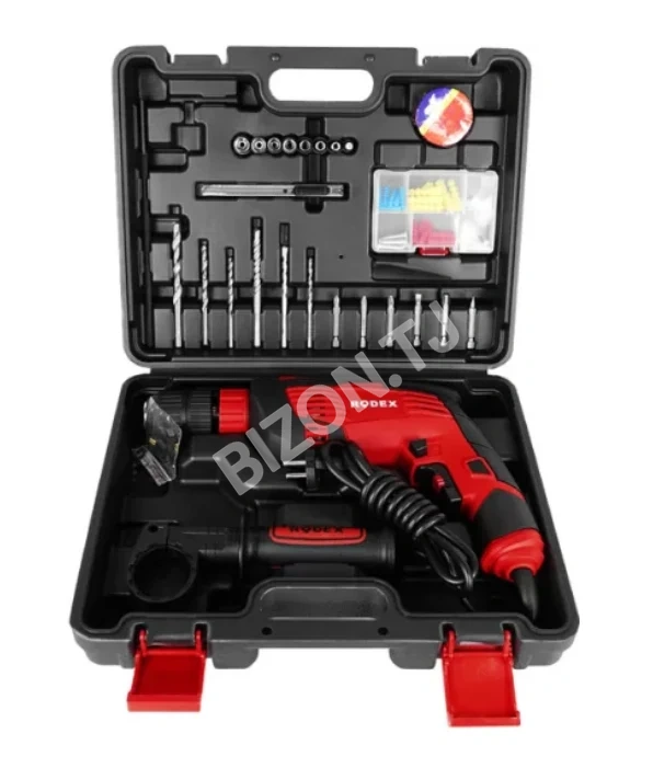 Ударная дрель RODEX RDX1551, 850Вт 2
