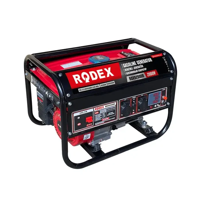 Генератор бензиновый RODEX RDX92000R, 2.2кВт, однофазный