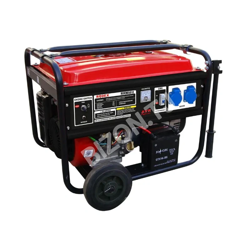 Генератор бензиновый RODEX RDX96501E , 7кВт, однофазный 