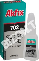 Суперклей цианокрилатный Akfix 702 GA020 (20гр)