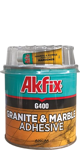 Клей для гранита и мрамора Akfix G400, MA010