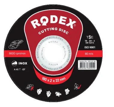 Отрезной диск по металлу RODEX