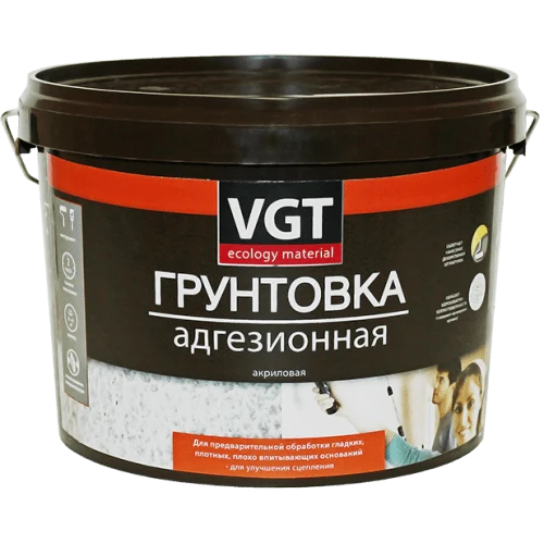 Грунтовка VGT адгезионная ВД-АК-0301, 8кг.