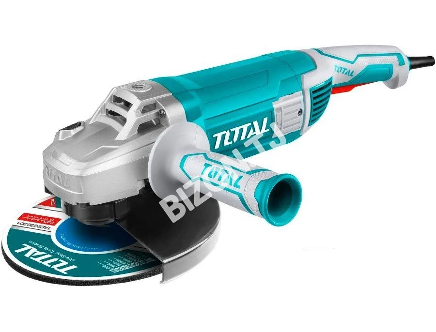 Угловая шлифовальная машина (болгарка) Total TG1262306, 2600Вт, 230мм