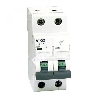 Автоматический выключатель двухполюсный VIKO, 2P