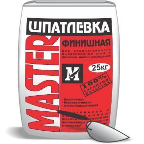 Шпатлёвка MASTER «Финишная», 25кг