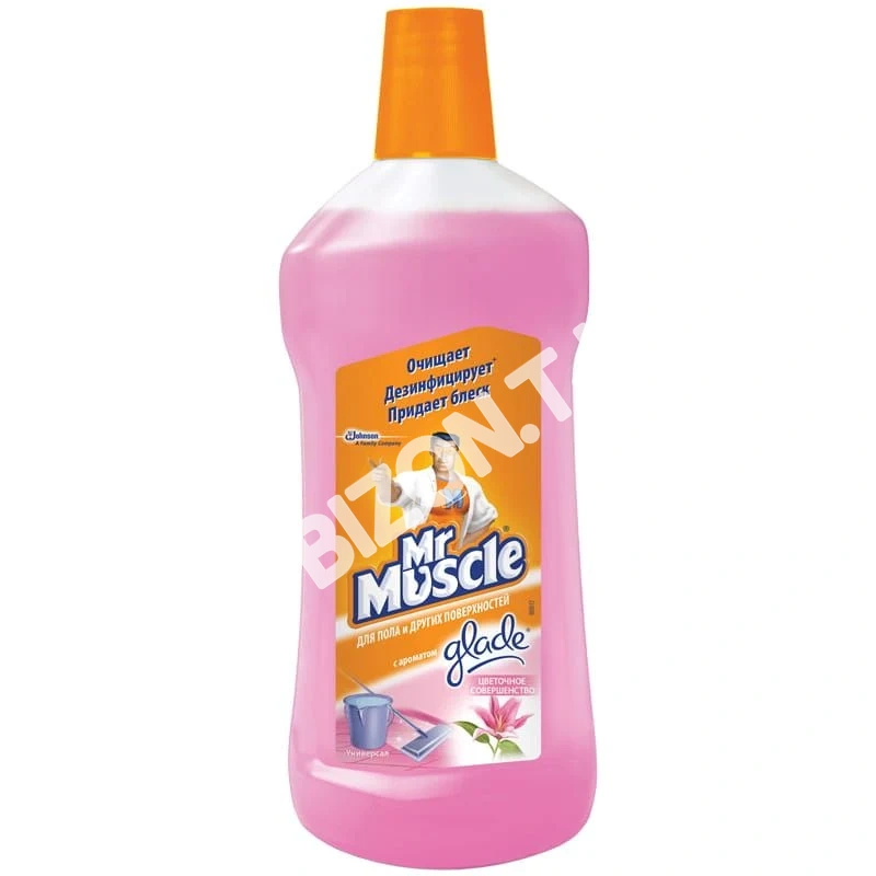 Средство для мытья полов и других поверхностей Mr.Muscle Цветочное совершенство, 500мл