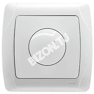 Светорегулятор 1000W R VIKO Carmen Белый, 9056Х069