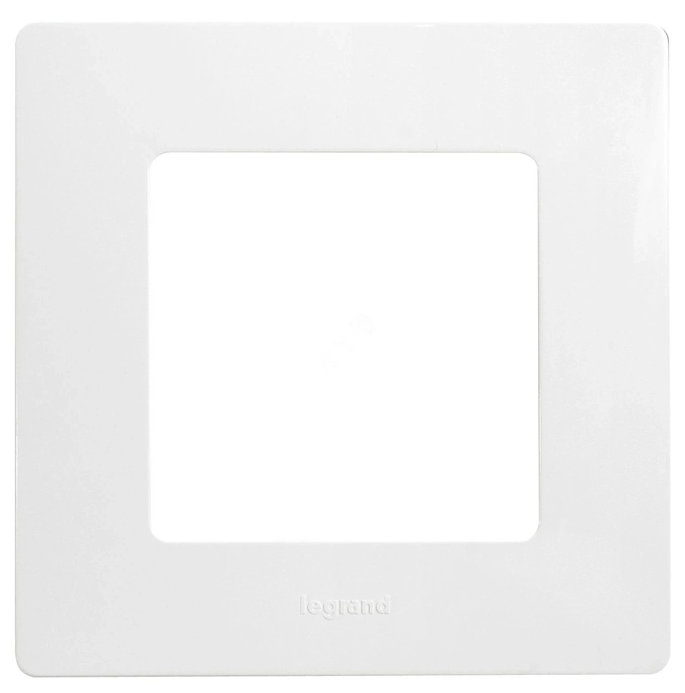 Рамка 1-пост LEGRAND NILOE 672501, 86x86мм, белая