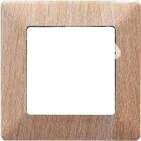 Рамка 1-пост LEGRAND NILOE 397052, 86х86мм светлое дерево