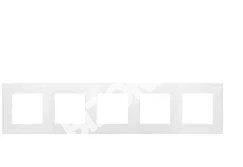 Рамка 5-пост LEGRAND NILOE 665005, 86х368мм, белая