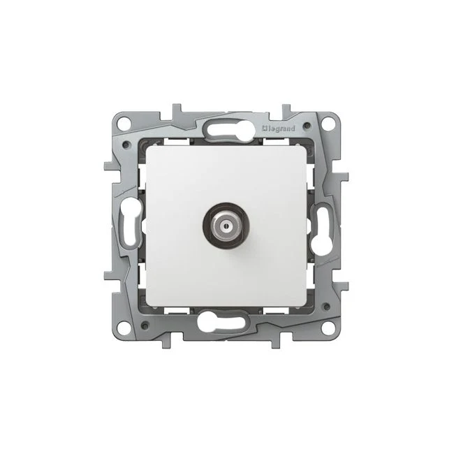 Телевизионная розетка F, LEGRAND NILOE 764550, белый