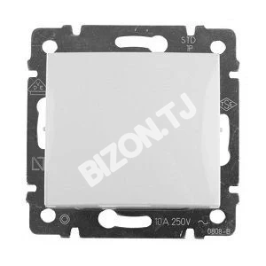 Кнопка 10А LEGRAND VALENA, 774411, белый