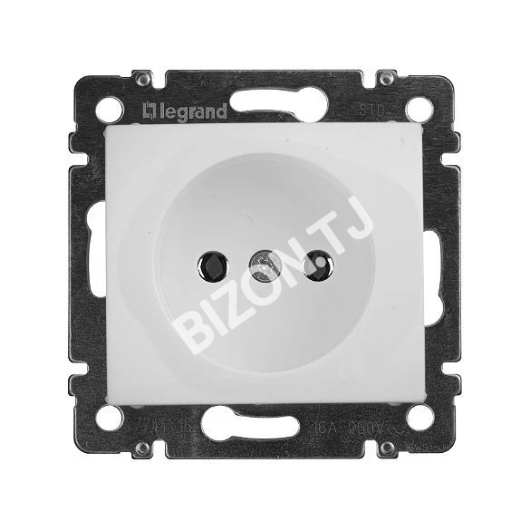 Розетка без заземления LEGRAND VALENA, 774416, белый