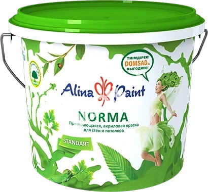 Краска акриловая ALINA PAINT Norma, 25 кг.